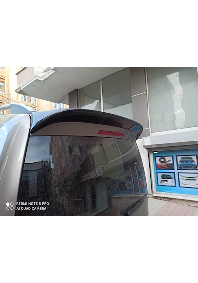 VW CADDY BAGAJ ÜSTÜ SPOİLER PARLAK SİYAH2012 - 2021 PARLAK SİYAH