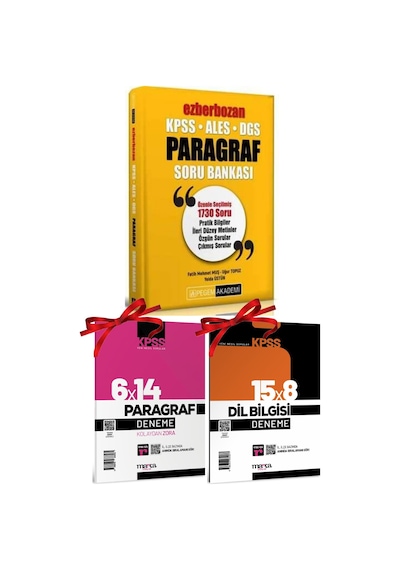 Kpss Ales Dgs Ezberbozan Paragraf Soru Bankası+marka Yayınları Paragraf&dil Bilgisi Deneme Hediyeli