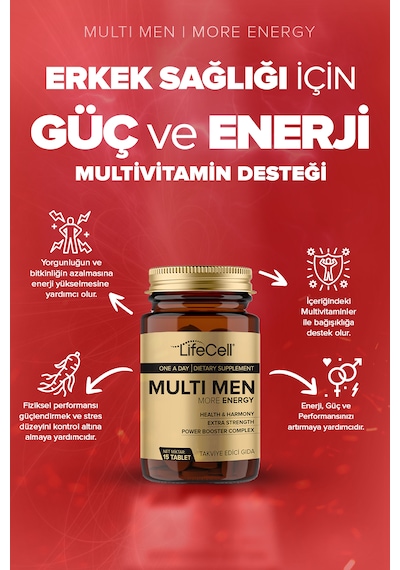 Multı Men Erkeklere Özel Güç Artırıcı