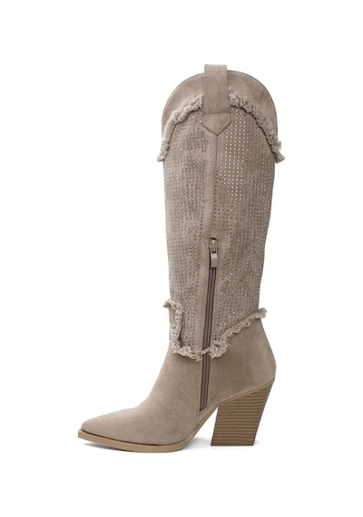 Pierre Cardin Pcı-11164 Kadın Topuklu Çizme Vizon-vizon Vizon