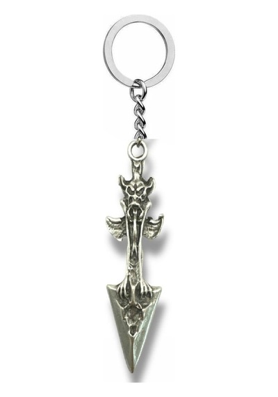 Ok Ucu Şeytan Anahtarlık Gotik Tarz Unisex Metal Aksesuar