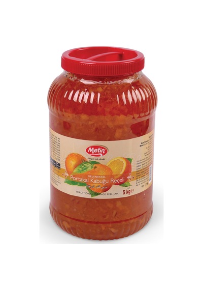 Metin Portakal Kabuğu Reçeli 5 KG