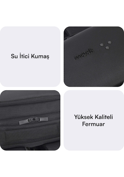 Mack Mce-1722 16 Code Eco Notebook Sırt Çantası Siyah