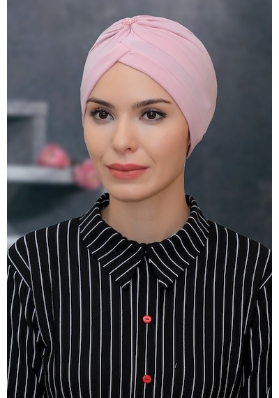 Hürrem Bone Pudra Pratik Hazır Geçmeli Tesettür Bone Sandy Kumaş Taçlı Büzgül (545490228) Pudra Hürrem Bone Pudra Pratik Hazır Geçmeli Tesettür Bone Sandy Kumaş Taçlı Büzgül (545490228) Pudra