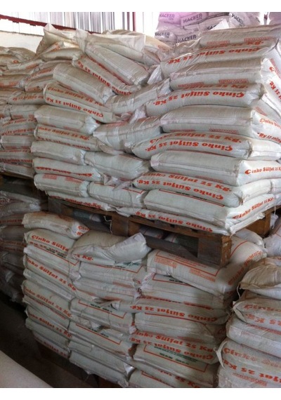 Çinko Sülfat 10 KG (Hepta Hidrat) %22 Zn 250