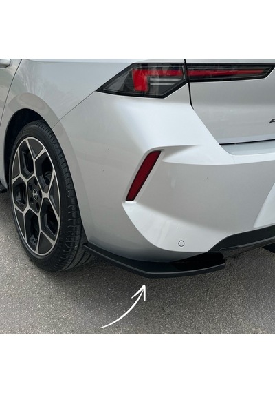 Opel Astra L Arka Flap Plastik Piano Black