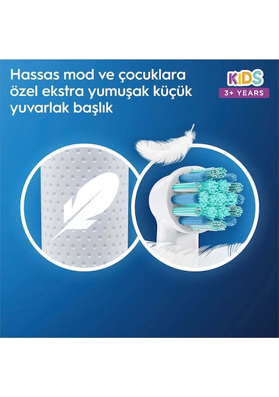 Oral-B Lightyear D100 Çocuk Şarjlı/Elektrikli Diş Fırçası  + Seyahat Kabı Özel Seri