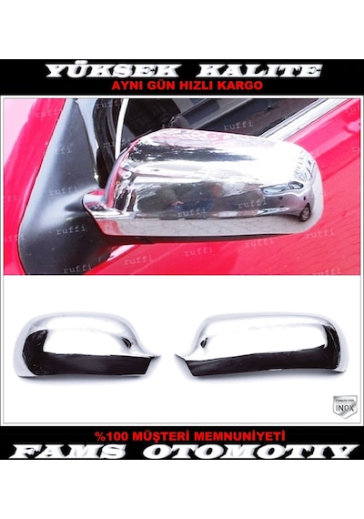 Vw Passat B5 Krom Ayna Kapağı 2 Prç. 1996-2004 Arası P.çelik
