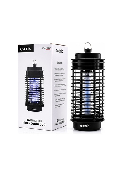 Taşınabilir Led Sinek Öldürücü 4w Siyah 96655734