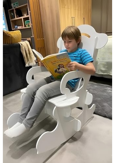 Arion Sandalye %100 Mdf Kalitesi Sallanabilir Beyaz Renk Çok Renkli Arion Sandalye %100 Mdf Kalitesi Sallanabilir Beyaz Renk Çok Renkli