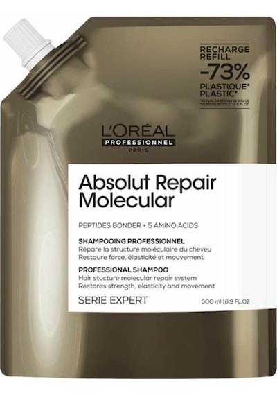 L'Oréal Professionnel Serie Expert Absolut Repair Molecular Yıpranmış Saçlar Arındırıcı Şampuan 500ml Tüm Saçlar
