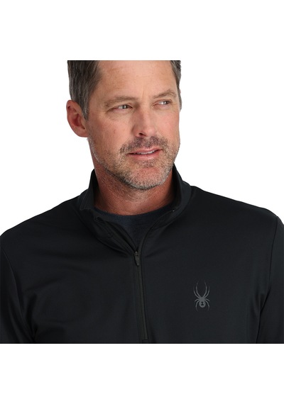 Spyder Spyder Prospect 1/2 Zip Erkek Üst İçlik Siyah 10011 Siyah