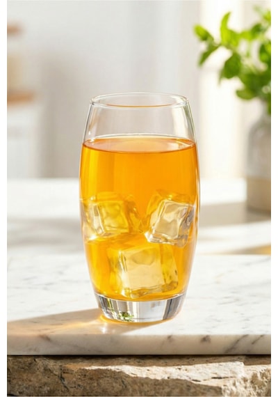Lav Empire Cam Meşrubat Bardağı 6'lı 510 ml (Büyük Su Bardağı/Kokteyl Bardağı )