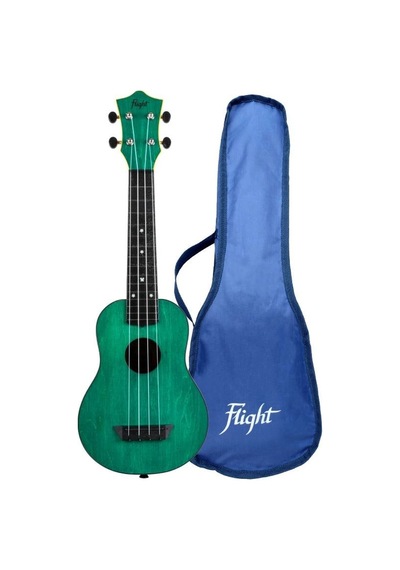 Flight Tus35 Travel Soprano Ukulele Yeşil