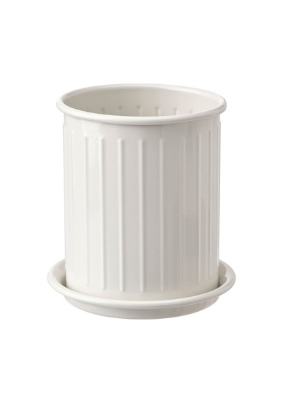 Tezgah Üstü Altlıklı Kaşıklık Yükseklik 13 Cm Paslanmaz Çelik Çatal Bıçaklık Bej - 716405758 Bej