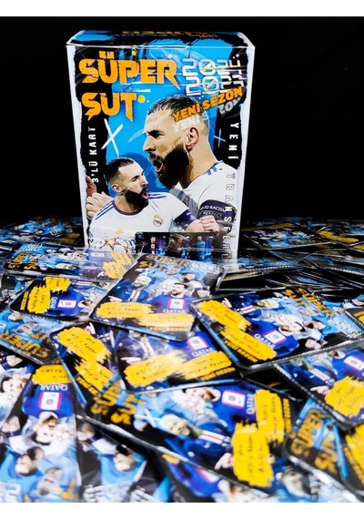 Süper Şut 3'lü Yeni Sezon Güncel Transferler 150 Paket 450 Kart Kutulu