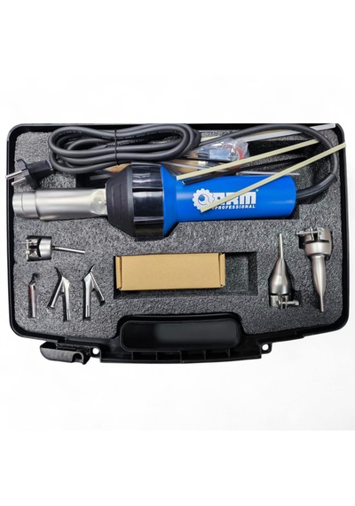 Arm Professıonel Sıcak Hava Plastik Kaynak Makinesi Isı Ayarlı 1600w