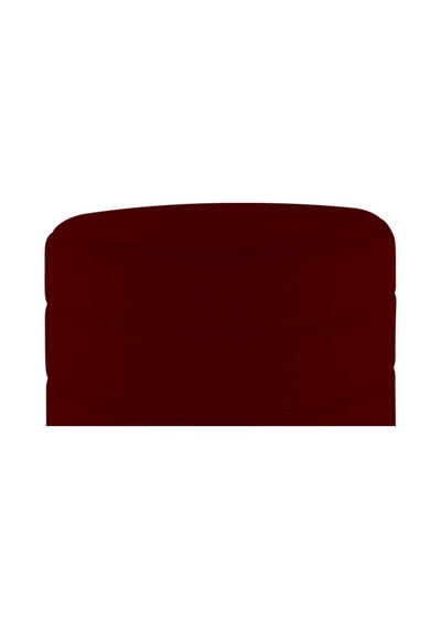 Lungo Roller Silver Kaplama Luxery Puf-bordo Babyface Kumaş Pofuduk Oturma Pufu&makyaj Pufu&bench
