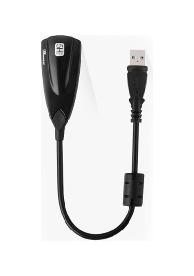 Midex K1 7.1 Mini Usb 3.5 Girişli Ses Kartı Siyah