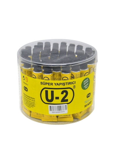 U - 2 Süper Yapıştırıcı 7cc 36 Adet