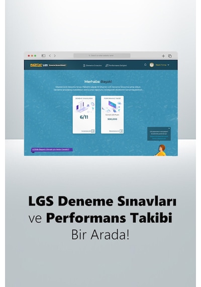LGS 2027 Deneme Sınavı Paketi - 11 Online Deneme (10 LGS + 1 HBS) - PDF ve Video Çözümlü (Sadece Dijital Lisans)