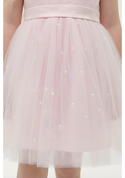 Fesshera Kids Kız Çocuk Elbise Özel Gün Ve Parti Elbisesi Prenses Model Sırt Detaylı Fiyonklu Abiye Pembe Fesshera Kids Kız Çocuk Elbise Özel Gün Ve Parti Elbisesi Prenses Model Sırt Detaylı Fiyonklu Abiye Pembe