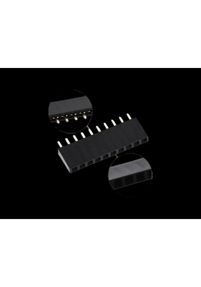 5 Adet - 1x10 Tek Sıra 10 Pin Dişi Header Soket Pcb Uyumlu Konnektör