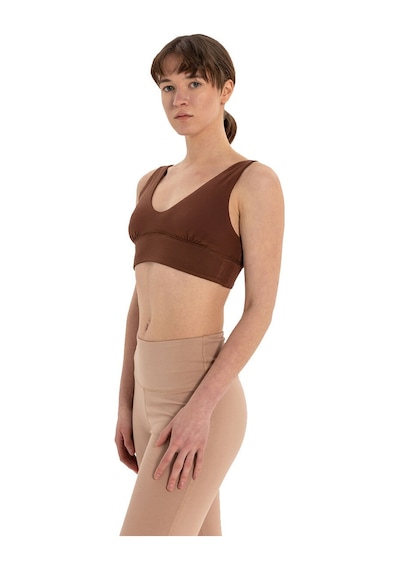 Inguz Ecovero Yoga Bra Kahverengi