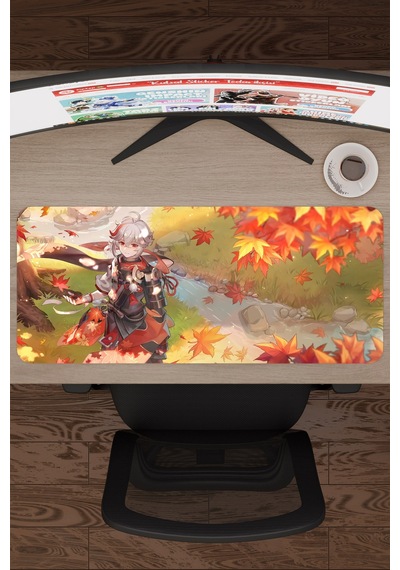 Kazuha Genshin Impact Anime Gacha V4 - 70x30 Xl Gaming Mouse Pad Fare Altlığı