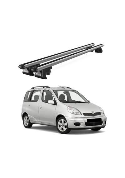 Venüs Toyota Yaris Verso Mpv 2000-2005 Uyumlu Gri Ara Atkı Port Bagaj Tavan Barı
