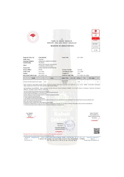 Gökçek Şifa Kabak Çekirdeği Süperkritik Yağı 250 ML