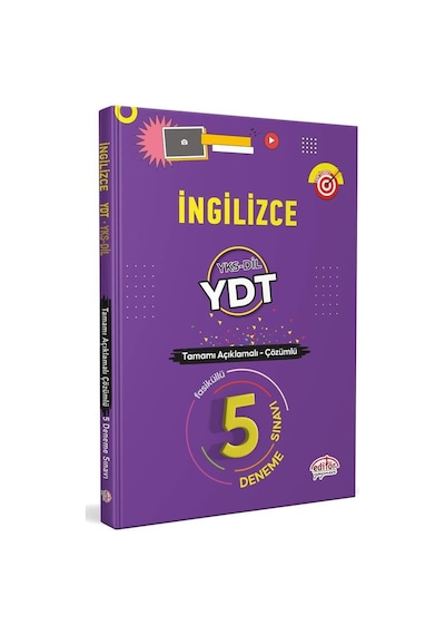 YDT-YKS DİL İngilizce Deneme Sınavı -  Editör