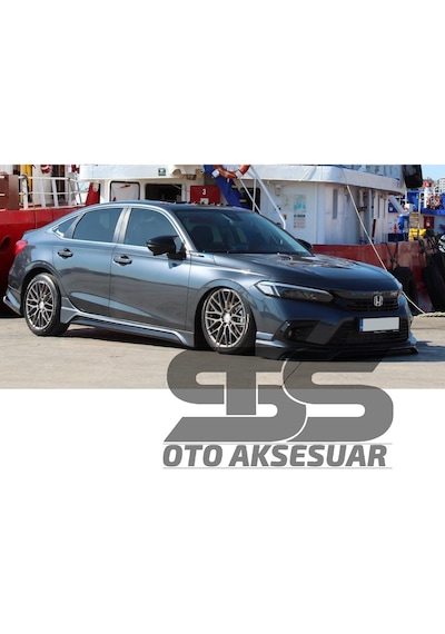 Honda Civic Fe Kasa Batman Yarasa Ayna Kapağı Piano Black / 2019 Sonrası