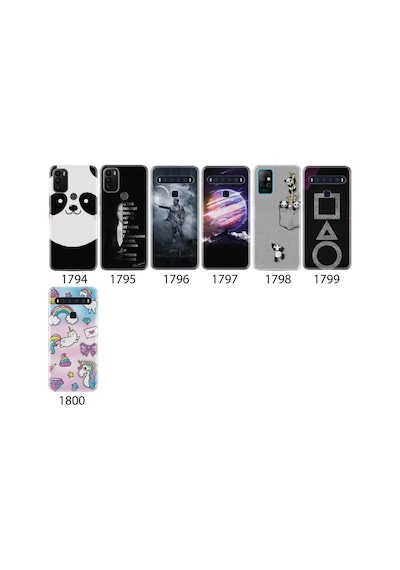 Samsung Uyumlu Galaxy M21 Kilif Desenli Baskili Silikon Kiliflar 334620125