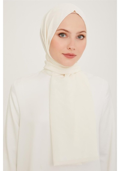 Armine Trend Pera Şal 1 4855 Beyaz