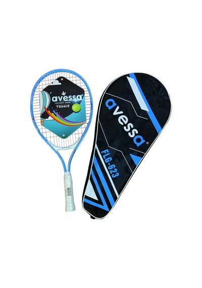 Avessa Flg-623 L.blue Flamingo Desenli Tenis Raketi Mavi