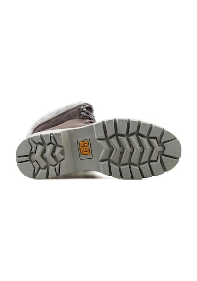 Caterpillar Utah Fur Darkgrey Nubuk Kadın Bot 001