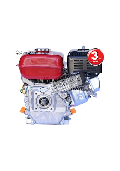 Goldmoto Gm200 Benzinli Motor 6.5 Hp İpli Krank Mili Kamalı