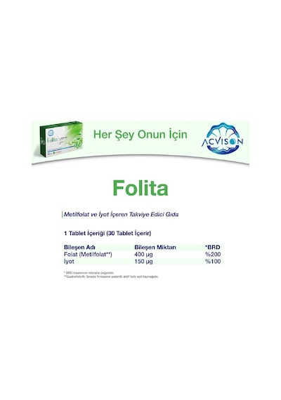 Acvison Folita 4. Jenerasyon Folik Asit