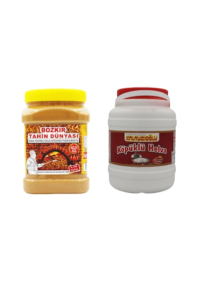 MP - BTD Kepeksiz Tahin 935 Gr. - Köpük Helva 950 Gr.