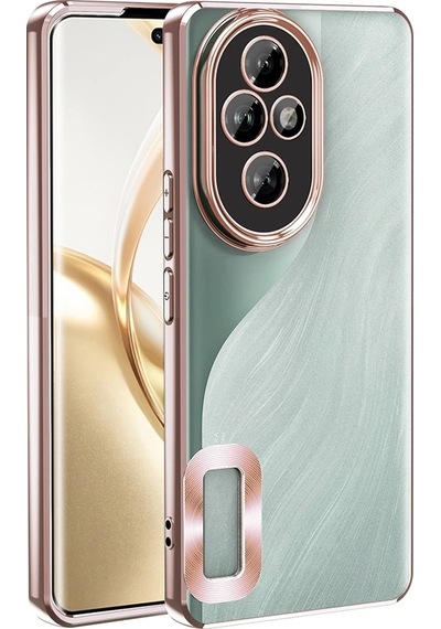 Honor 200 Kılıf Kamera Korumalı Logo Gösteren Zore Omega Kapak