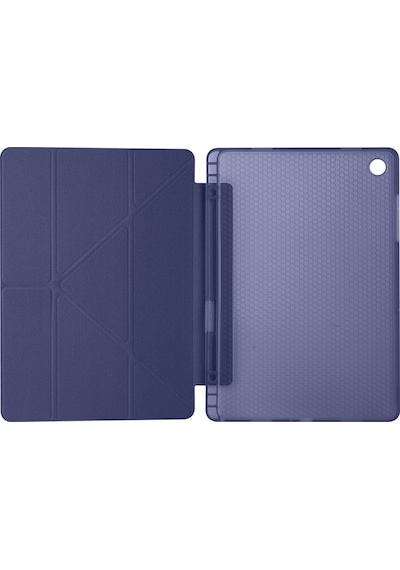 Samsung Uyumlu Galaxy Tab A9 Plus A11+ Üçgen Standlı Uyandırma Fonksiyonlu Tablet Kılıfı Kapaklı Kılıf