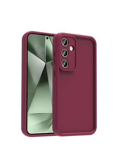Zore Galaxy S25 Fe Kılıf Kamera Korumalı Zore Ananas Kapak - Siyah