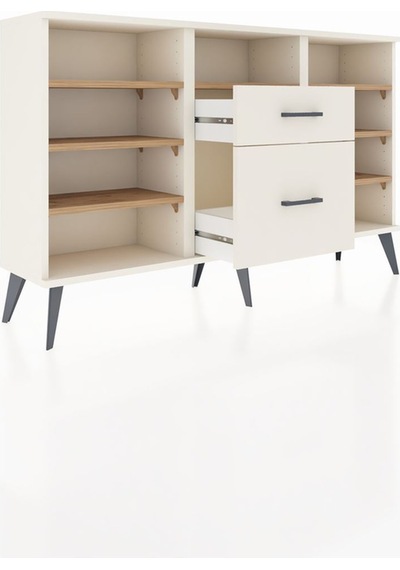 Arges Konsol 7 Raflı 2 Çekmeceli 132x30x83 Aytaşı-çam/aytaşı Çam/aytaşı Arges Konsol 7 Raflı 2 Çekmeceli 132x30x83 Aytaşı-çam/aytaşı Çam/aytaşı