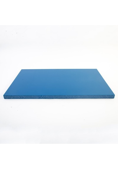 Türkay Polietilen Kesme Tahtası. Kesim Levhası Mavi 30X50X2 Cm