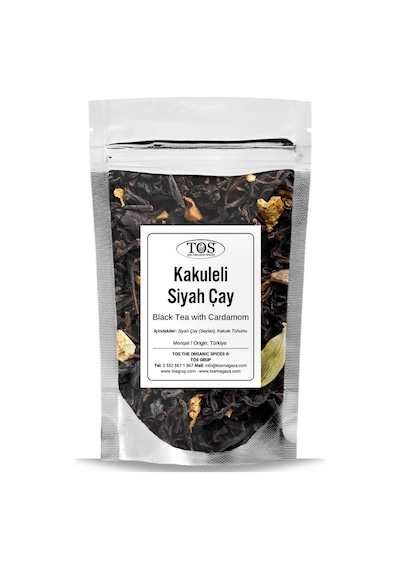 Tos The Organic Spices Kakuleli Siyah Çay 250 G