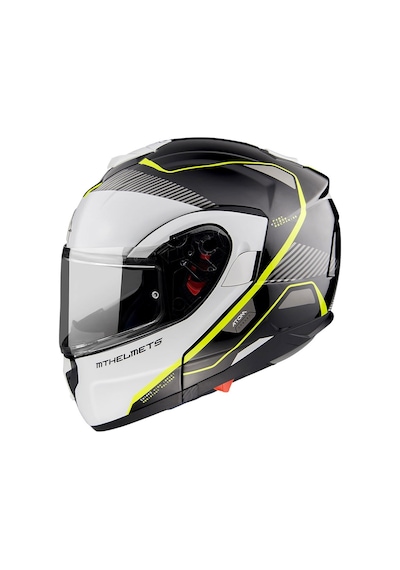 Mt Atom Sv Opened B3 Çene Açilir Motosiklet Kask Sarı - Siyah 54160