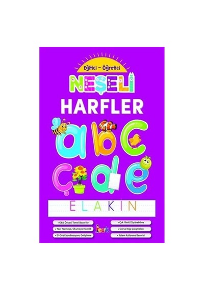 Eğitici Öğretici Neşeli Harfler Okul Öncesi