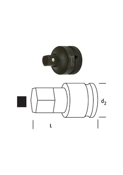 Osaka Lokma Adaptörü 3/4"-1/2" Ln34-12ad - 6'lı Paket
