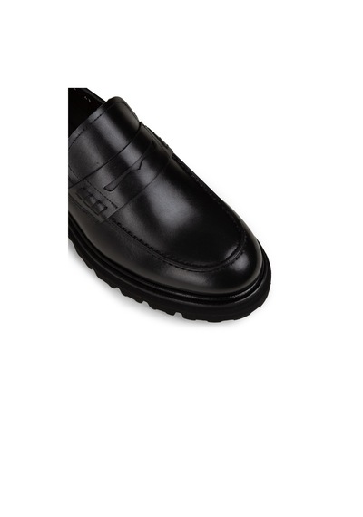 Deery Erkek Hakiki Deri Siyah Loafer - F6528msyhp01 Siyah